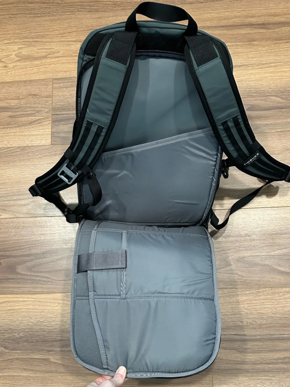 Timbuk2 Uptown Travel Backpack with Logo in Gray